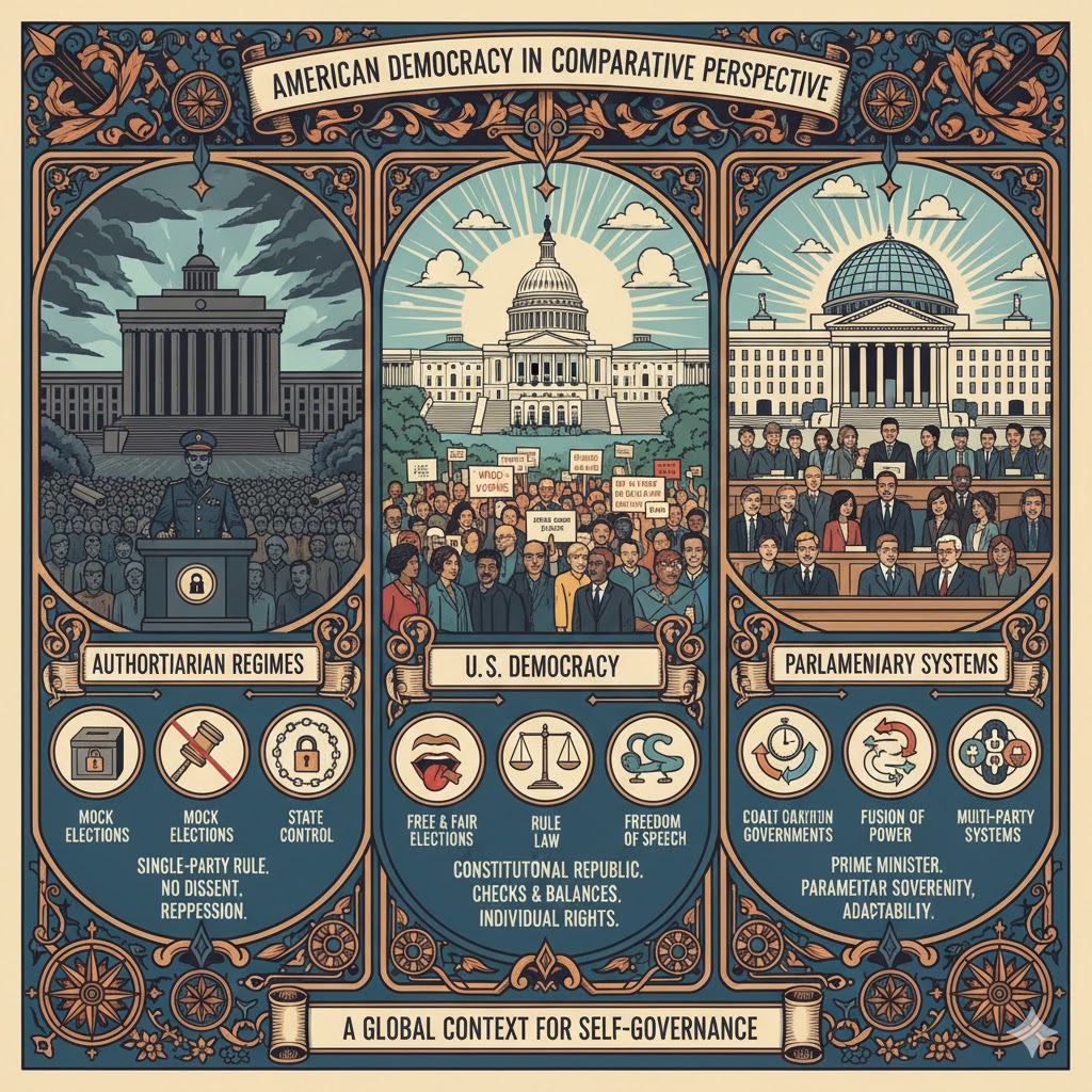 American Democracy In Comparative Perspective